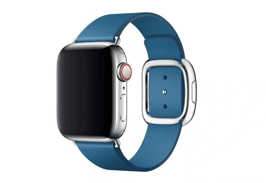 Ремінець Apple Cape Cod Blue Modern Buckle - Large (MTQN2) для Watch 38/40/41/42mm